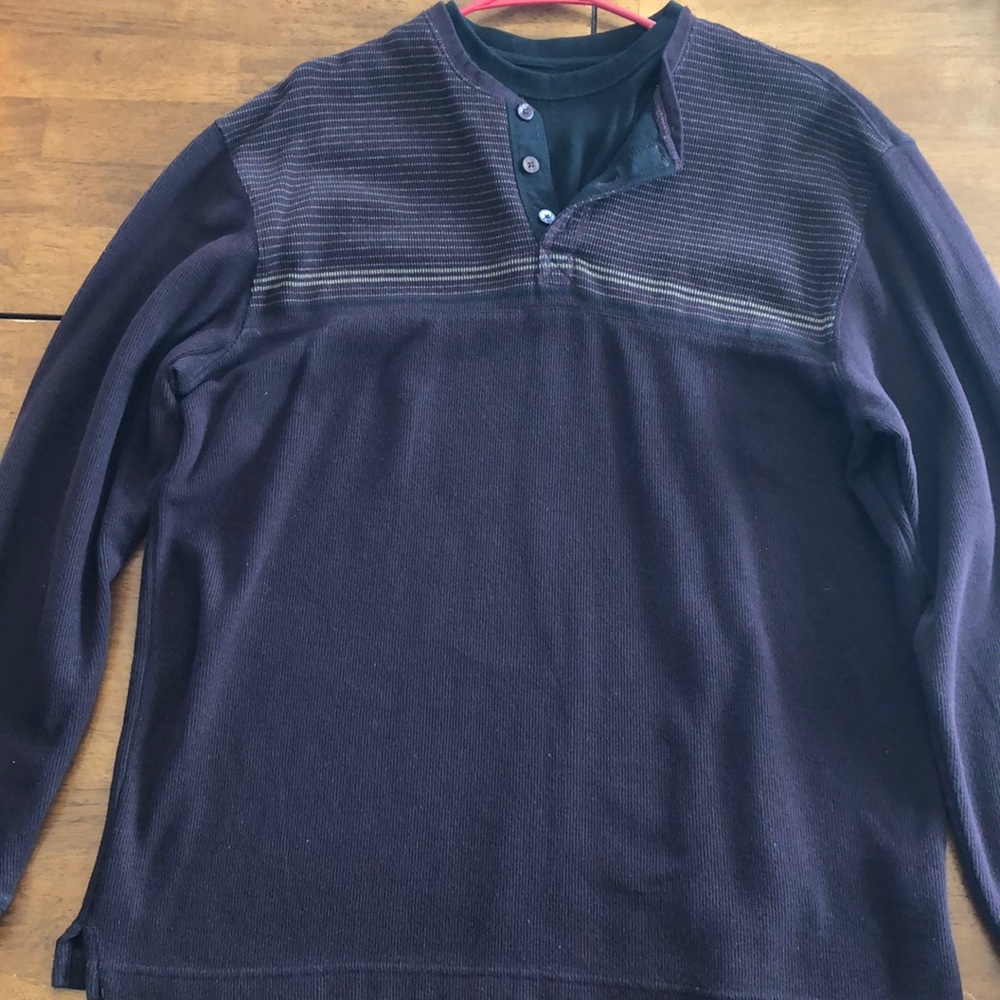 Men’s Haggar Pullover Long Sleeve